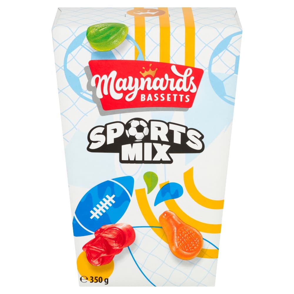 Maynards Bassetts Sports Mix Sweets Carton 400g