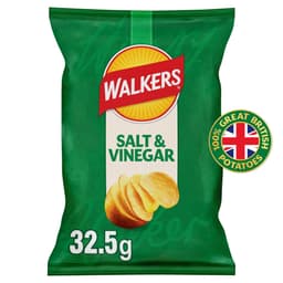 Walkers Salt & Vinegar Crisps 32.5g