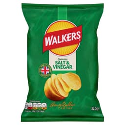 Walkers Salt & Vinegar Crisps 32.5g