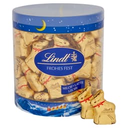 Lindt Gold Reindeer Christmas Milk Chocolate Drum 10g 