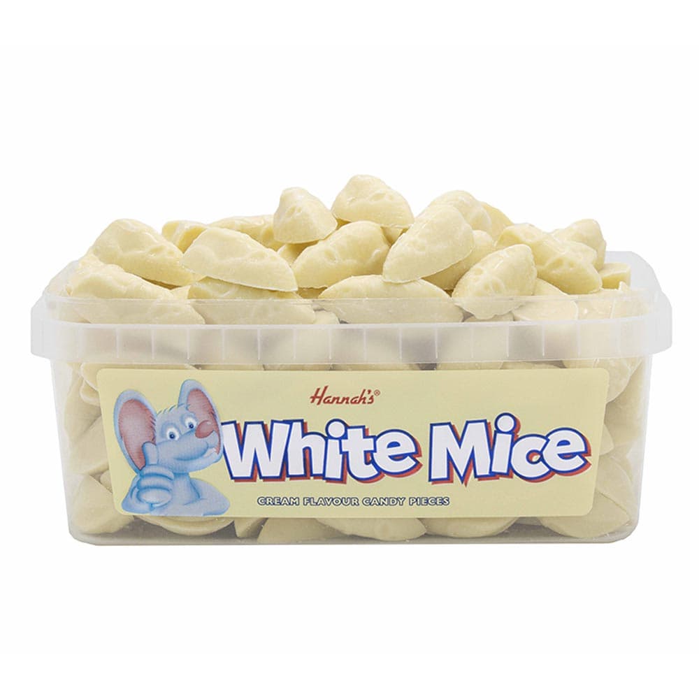 Alma White Chocolate Mice 5p Tub