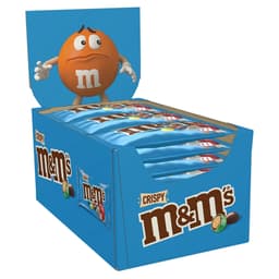 M&M's Crispy Chocolate Bags 36g