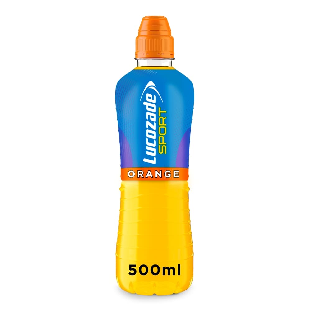 Lucozade Sport Orange Bottles 500ml