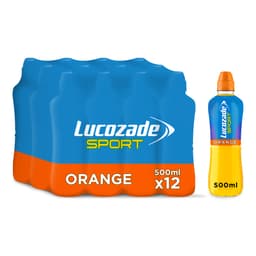 Lucozade Sport Orange Bottles 500ml