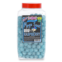 Barnetts Mega Sour Raspberry Jar 3kg 