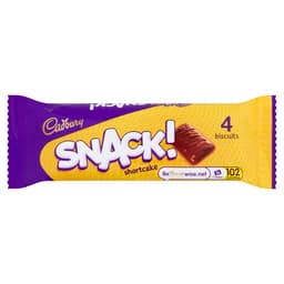 Cadbury Snack Shortcake Chocolate Biscuit 40g
