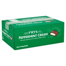 Fry's Peppermint Cream Chocolate Bar 49g
Case