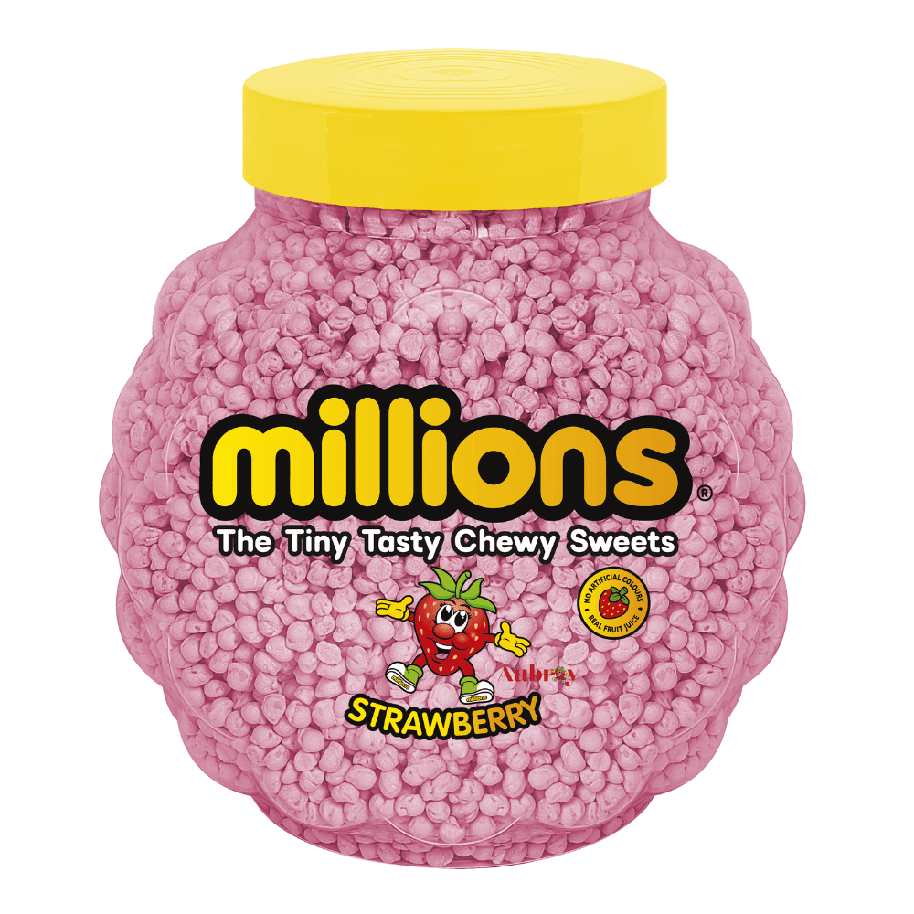 Millions Strawberry Flavour Jar 2.27kg