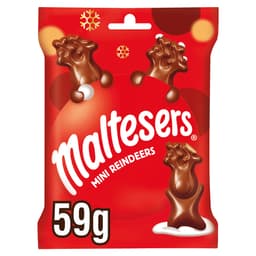 Maltesers Reindeer Chocolate Christmas Mini Treats Bag 59g
