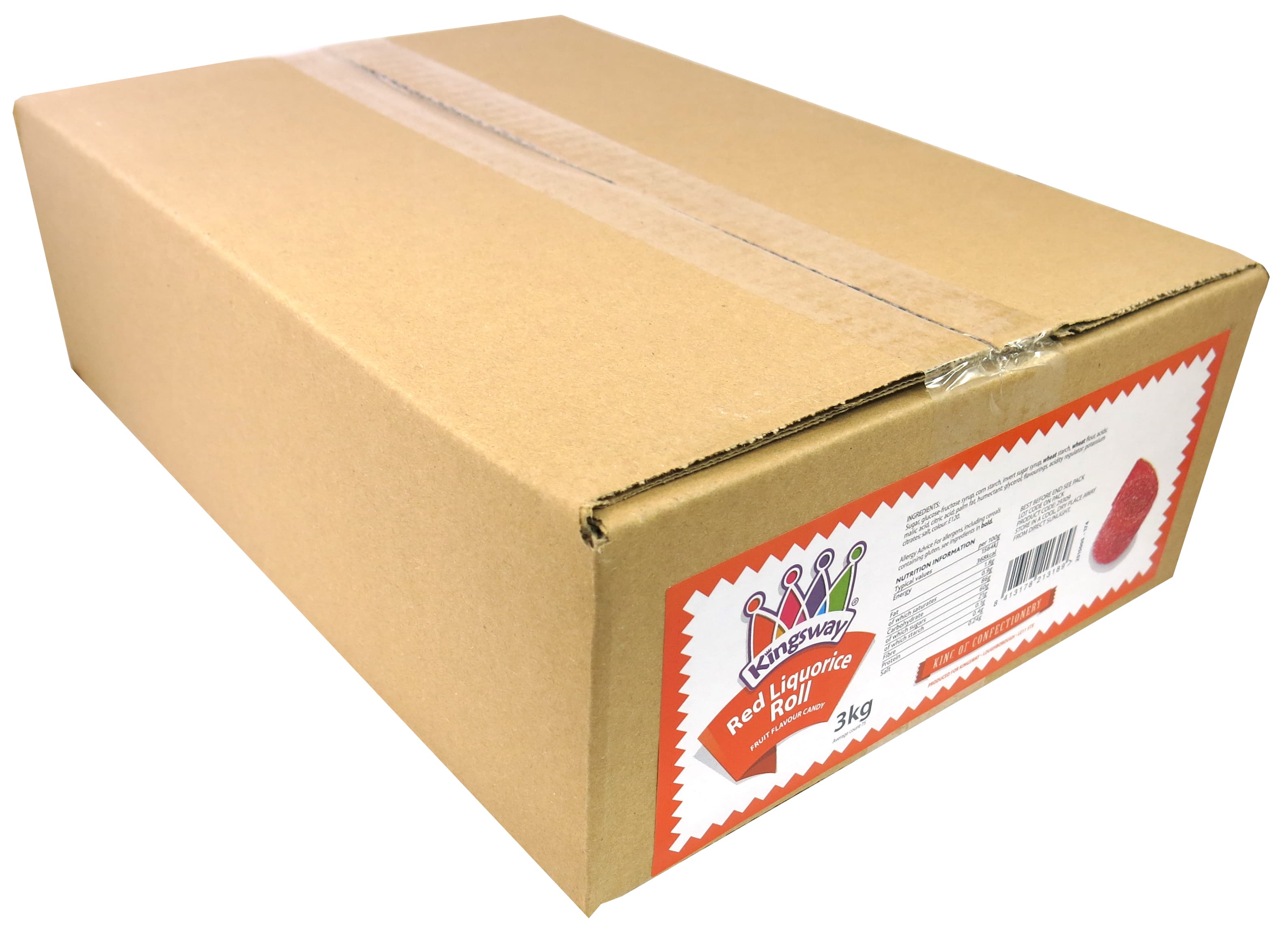 Kingsway Red Liquorice Roll 3kg