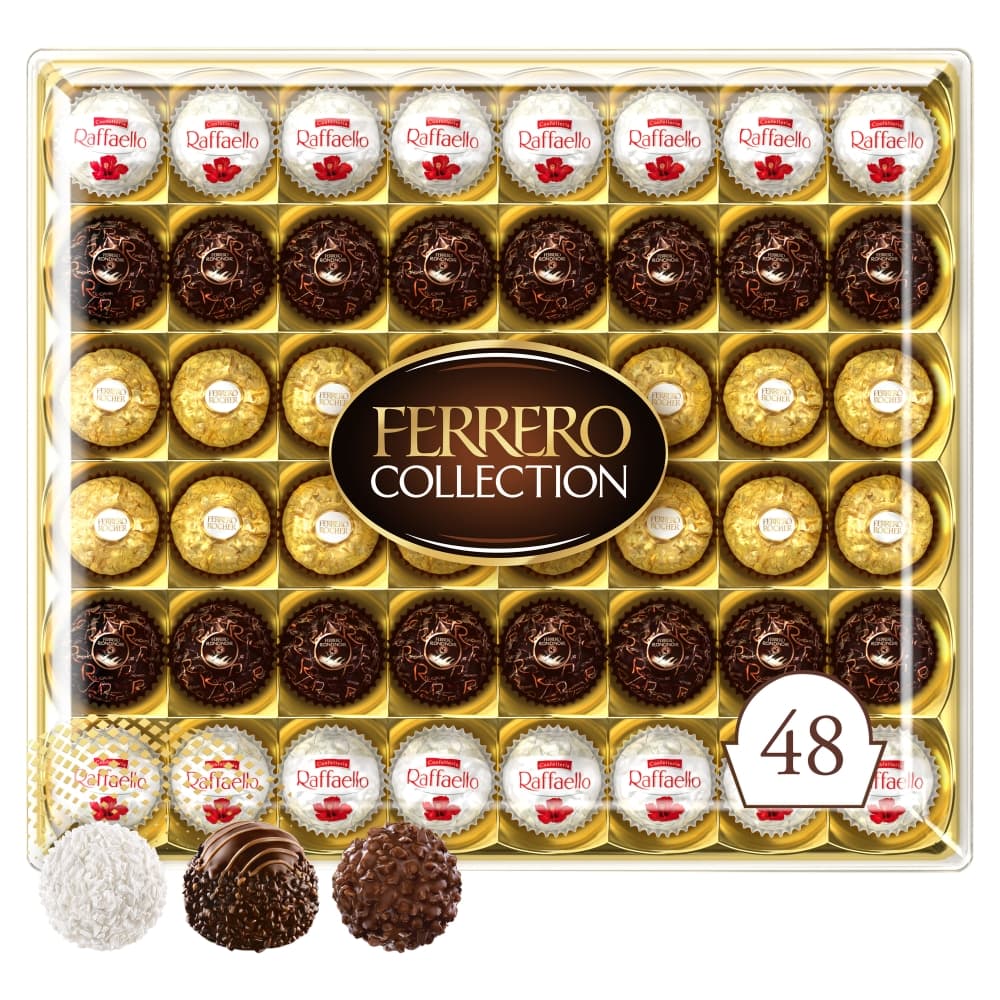  Ferrero Collection Box of Chocolate 48 Pieces 518g
