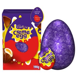 Cadbury Creme Egg Chocolate Easter Egg 190g