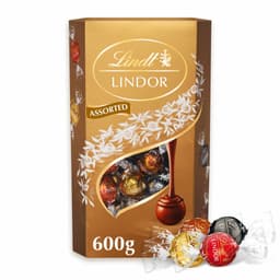 Lindt Lindor Assorted Chocolate Truffles Extra Large Box 600g