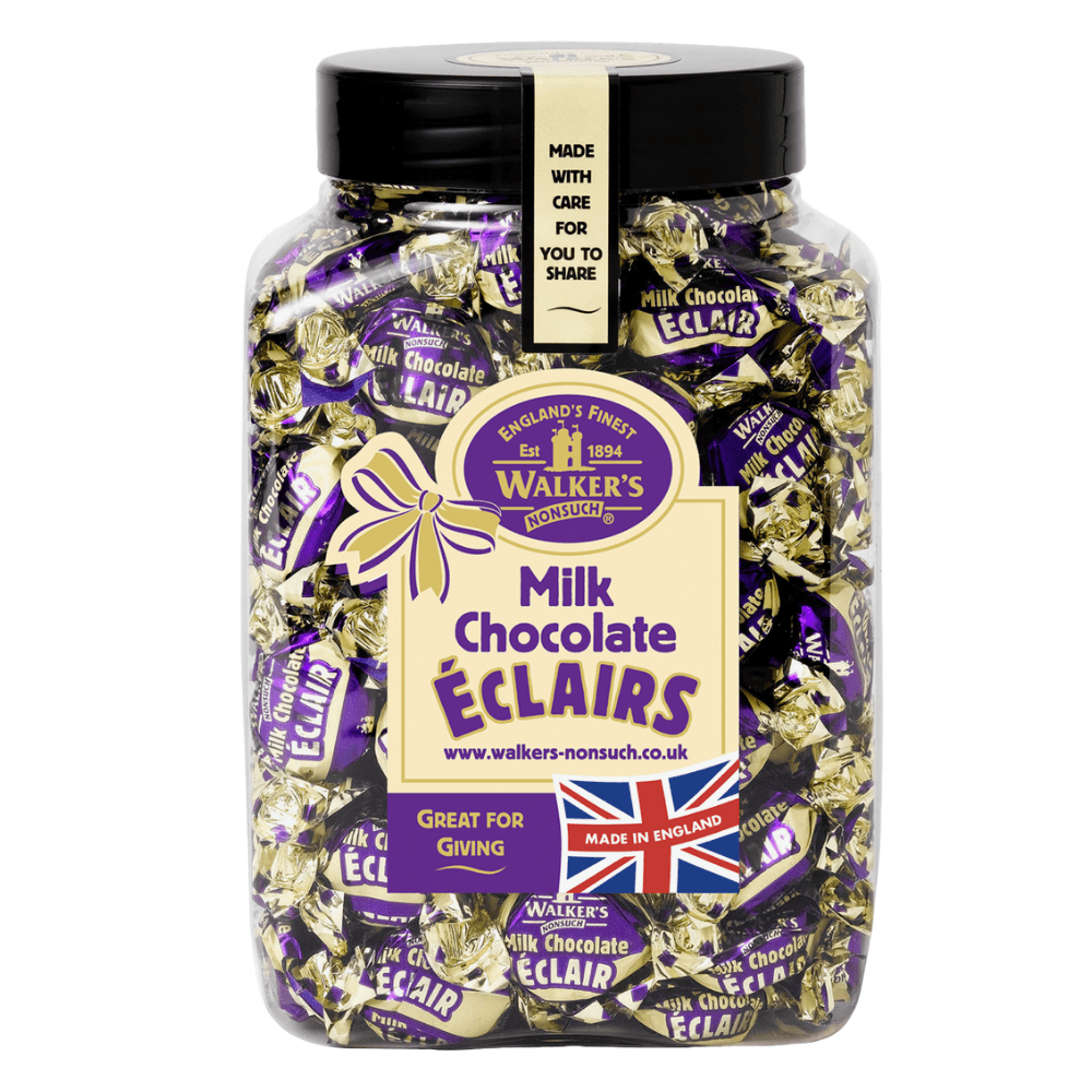 Walker's Nonsuch Milk Chocolate Eclairs Jar 1.25kg