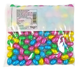 Milk Chocolate Foiled Eggs Bag 1kg