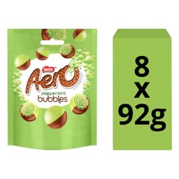 Aero Bubbles Peppermint Milk Chocolate Sharing Bag 92g