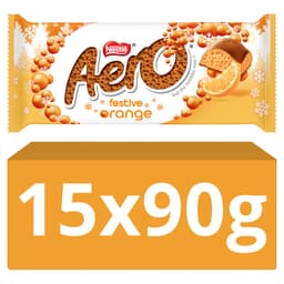 Aero Festive Orange Chocolate Sharing Bar 90g