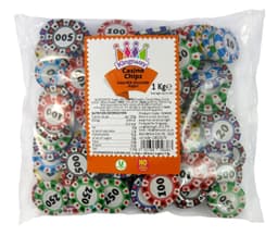 Kingsway Milk Chocolate Casino Chips 1kg