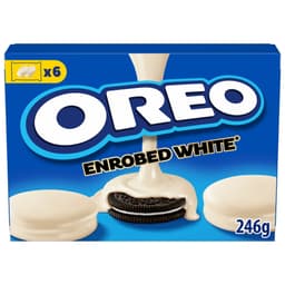 Oreo 6 White Enrobed Box 246g
