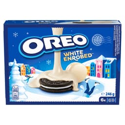 Oreo White Enrobed 6 Pack Box 246g