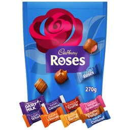 Cadbury Roses Chocolate Pouch 270g