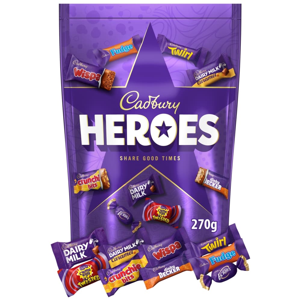 Cadbury Heroes Chocolate Pouch 270g