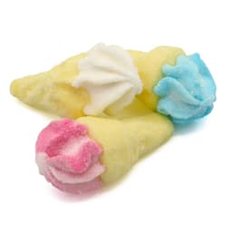 Crazy Candy Factory Ice Cream Cones Marshmallows 5p Tub