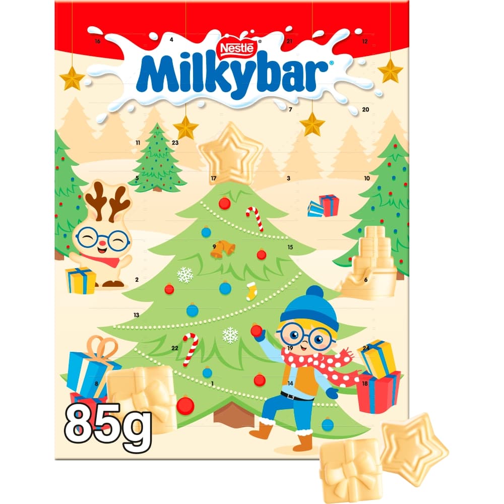 Milkybar White Chocolate Advent Calendar 85g 