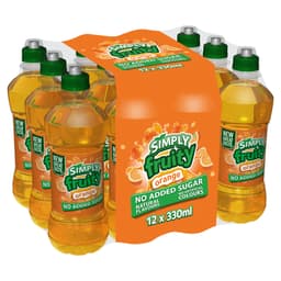 Simply Fruity Orange 12 Pack Multipack