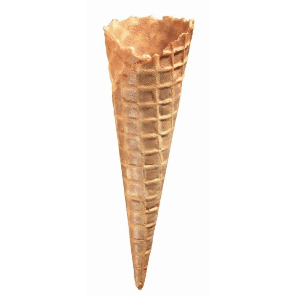 Tall Plain Waffle Ice Cream Cones 120 Pack