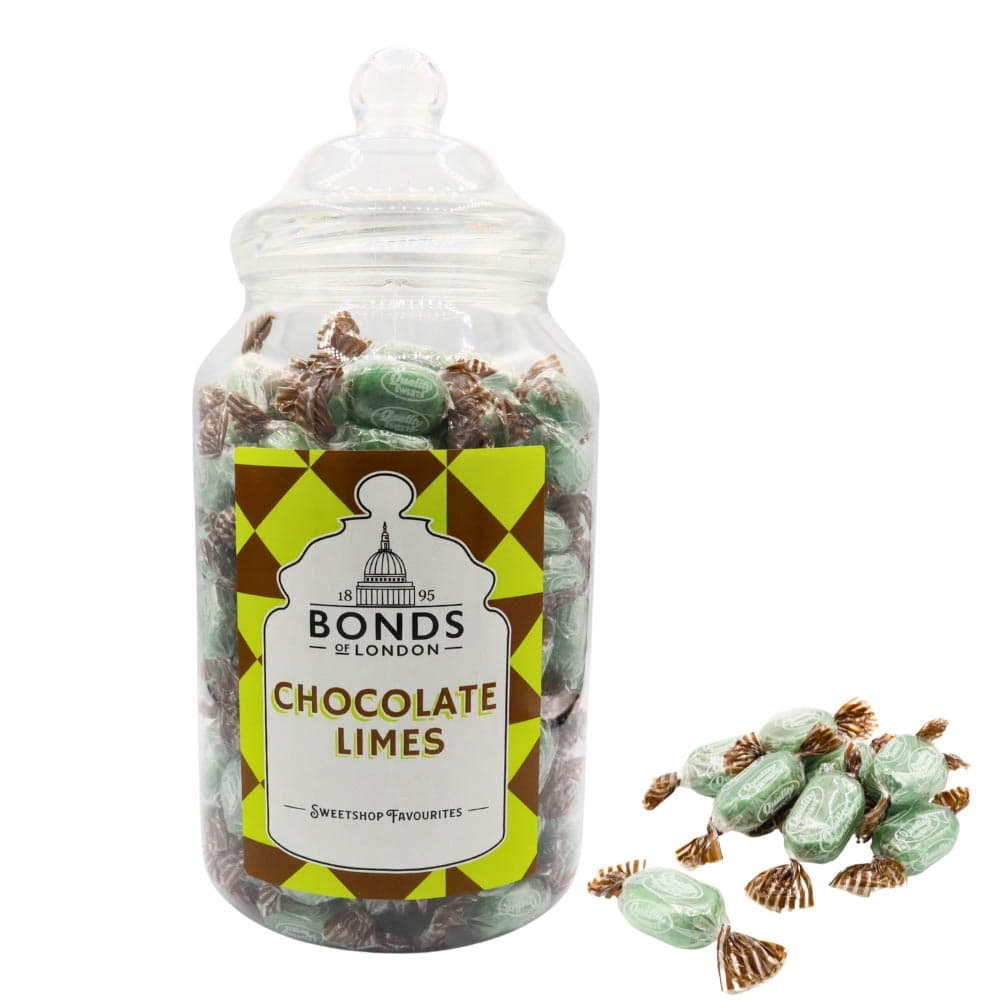Bonds Chocolate Limes Jar 1.7kg