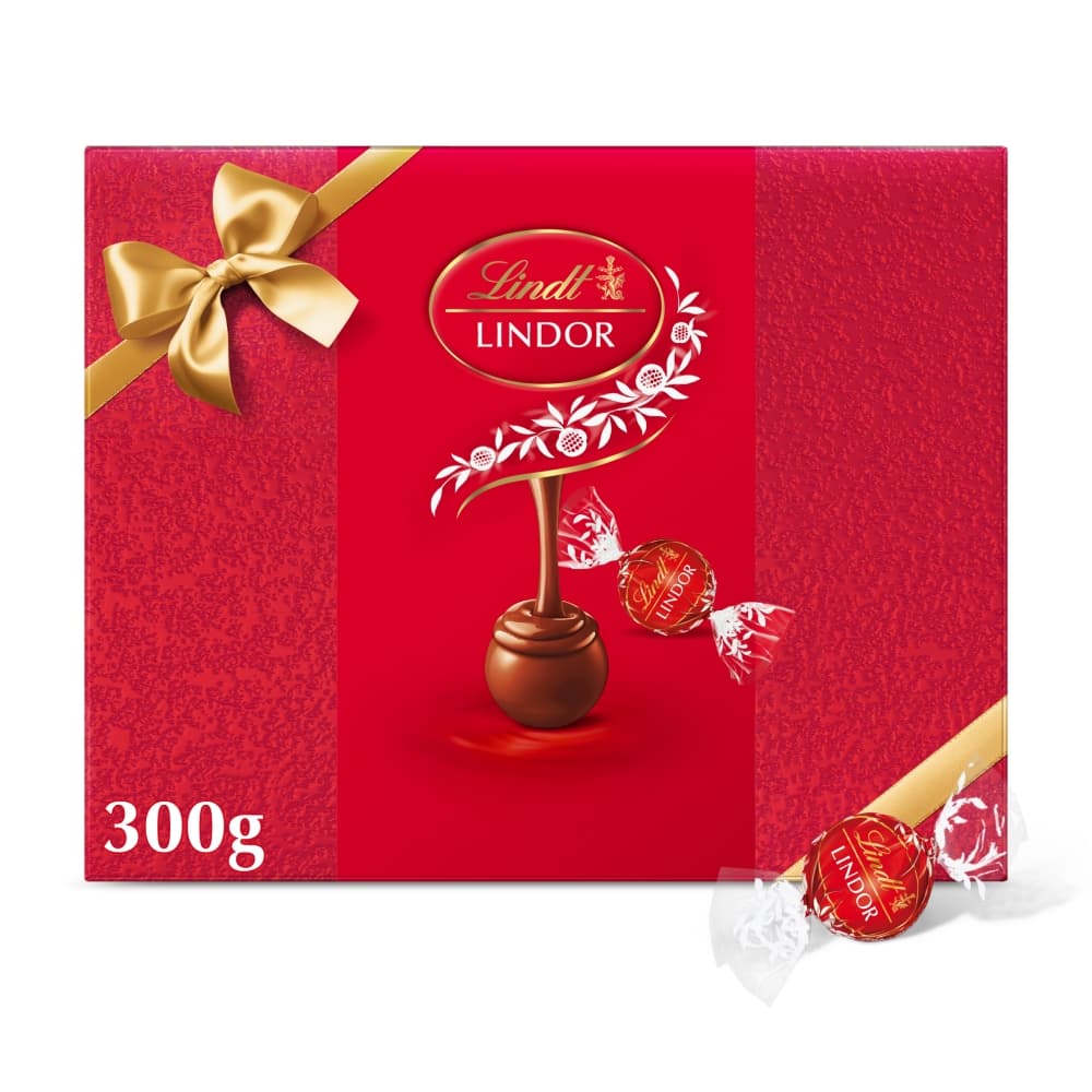 Lindt Lindor Milk Chocolate Truffles Gift Box 300g
