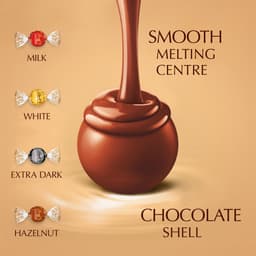 Lindt Lindor Assorted Chocolate Truffles Gold Gift Box 300g