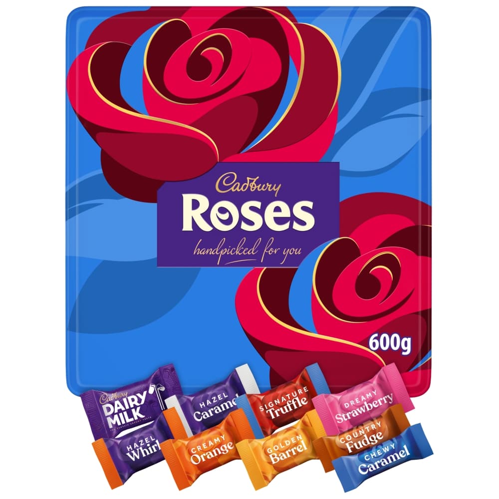 Cadbury Roses Chocolate Tin 600g