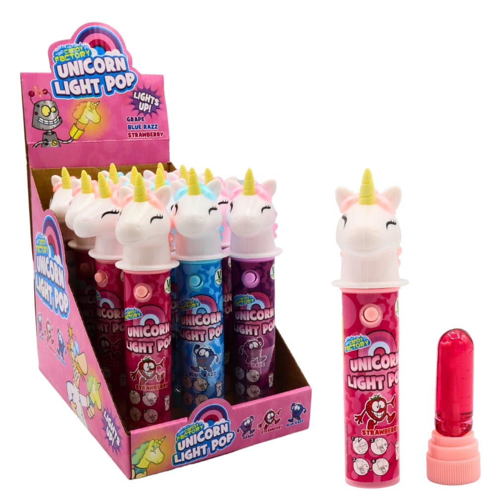 Crazy Candy Factory Unicorn Light Pop 11g