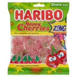 Haribo Happy Cherries Z!ng Bag 160g 