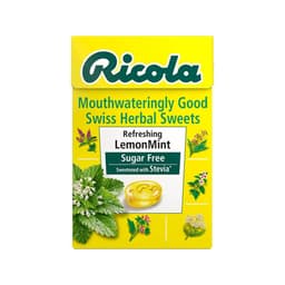 Ricola Lemon Mint Sugar Free Box 45g