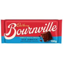 Cadbury Bournville Old Jamaica Dark Chocolate Bar 100g