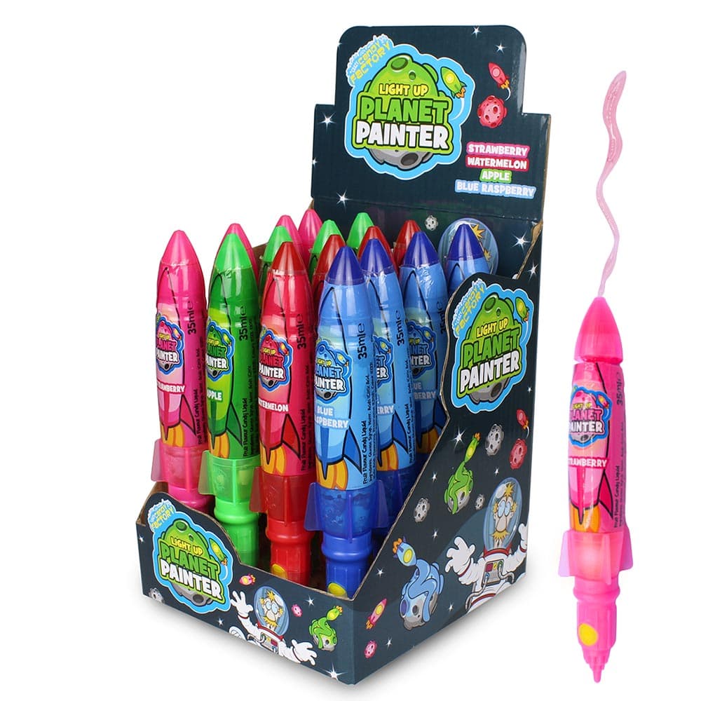 Crazy Candy Factory Light Up Planet Painter 35ml