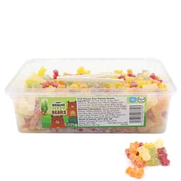 Candy Reams Fizzy Bears 1p Tub 1.02kg 
