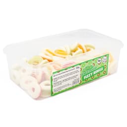 Crazy Candy Factory Sweetshop Fizzy Rings 5p Tub