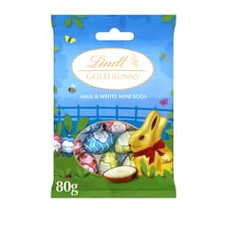 Lindt Gold Bunny Milk Chocolate Easter Mini Eggs Bag 80g 