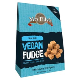 Mrs Tilly’s Sea Salt Vegan Fudge Gift Box 150g