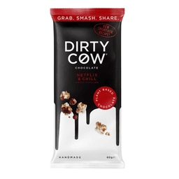 Dirty Cow Netflix & Chill Plant Based Chocolate Bar 80g
