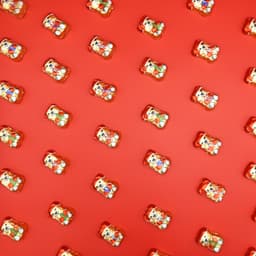 Milk Chocolate Creme Filled Gold Bears Bag 1kg