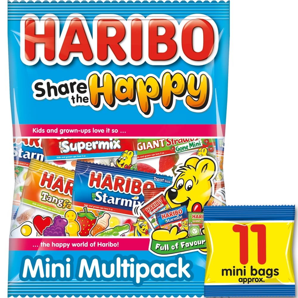 Haribo Share the Happy Multipack Bag 176g