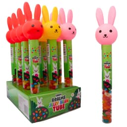 Candy Realms Jelly Beans Bunny Tubes 80g