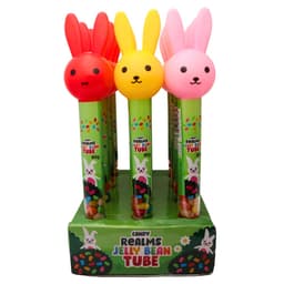 Candy Realms Jelly Beans Bunny Tubes 80g