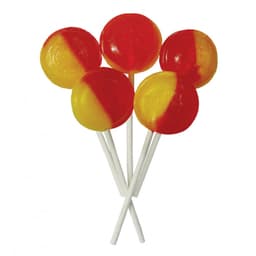 Dobsons Wrapped Rhubarb & Custard Mega Lollies 1.9kg Individual