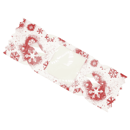 Christmas Cracker Snowflake Design Gift Box With Window